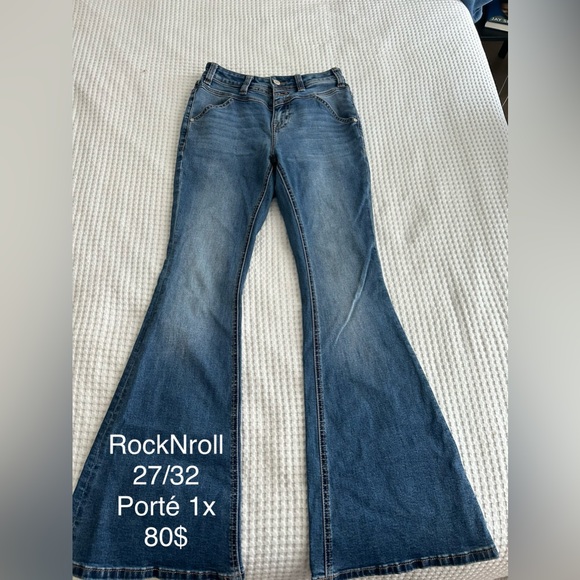 Rock & Roll cowgirl flare jeans - Picture 1 of 2